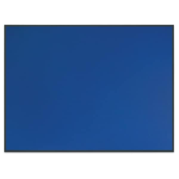 United Visual Products Corkboard, Fabric, 1 Door, Brnz, 36 x 36" UV302-BRONZE-SURF - main